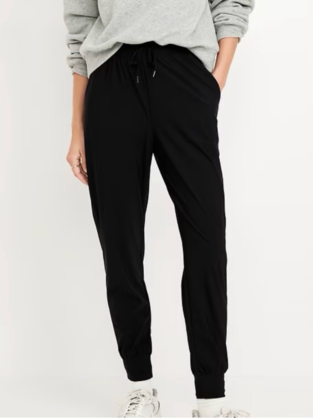 Old Navy High-Waisted Black Joggers (S)